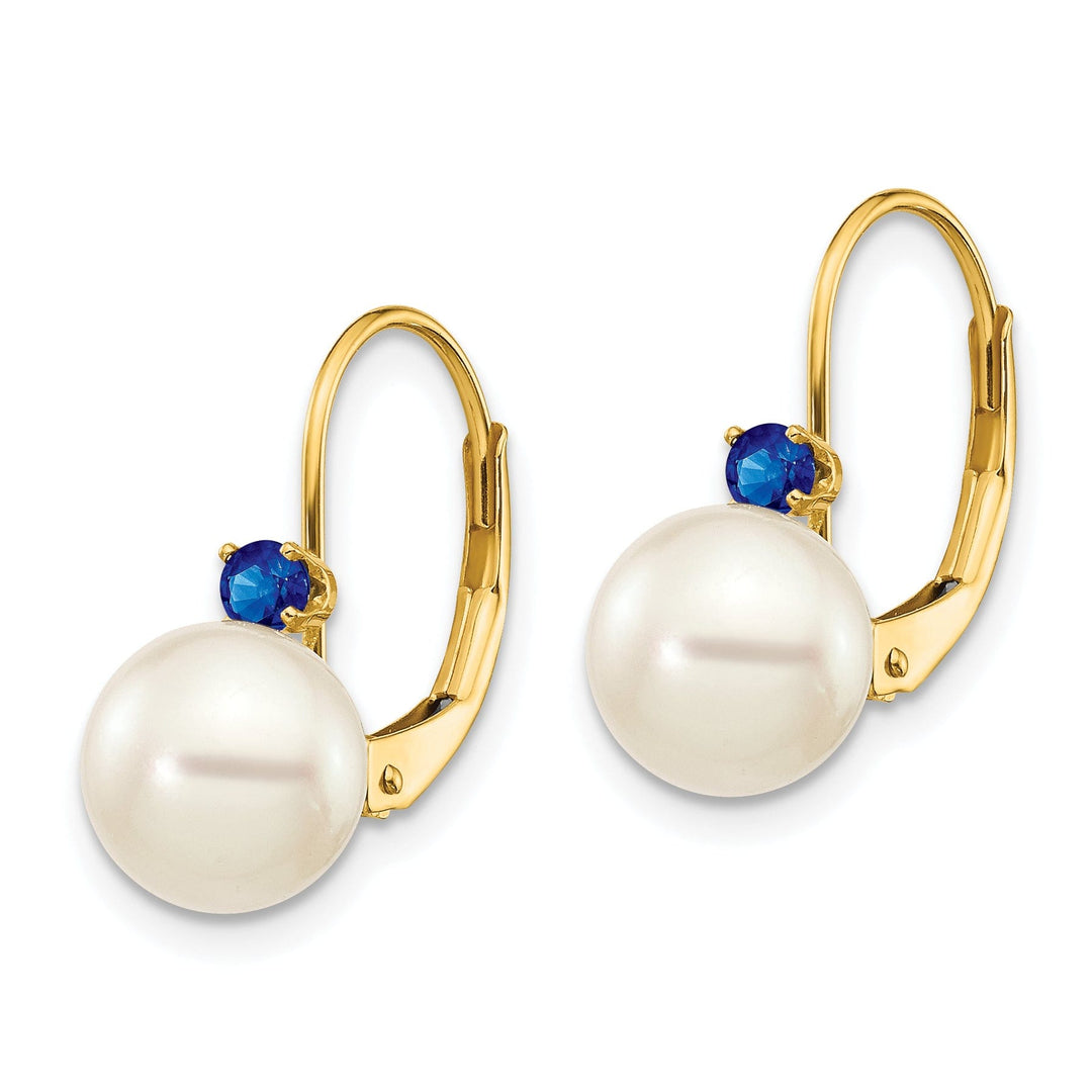 Lovely Rita's Earrings 14k Yellow Gold Freshwater Pearl Earring