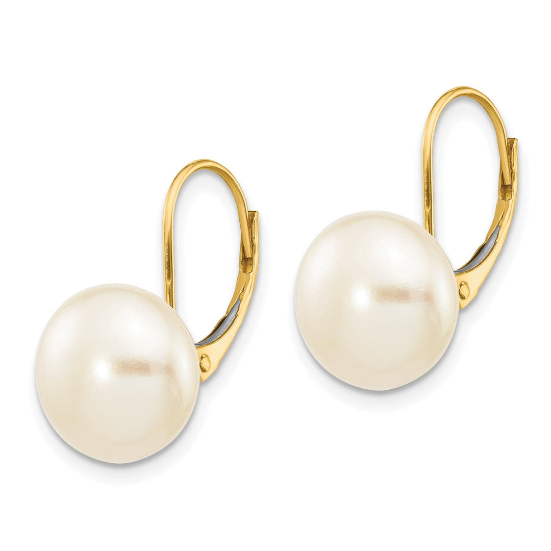 Lovely Rita's Earrings 14k Yellow Gold Freshwater Pearl Earring