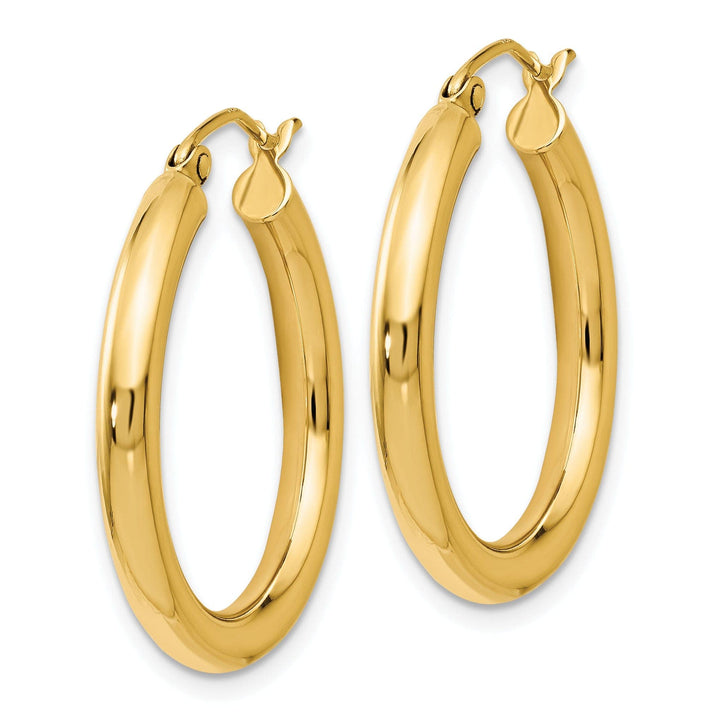 Lovely Rita's Earrings 14k Yellow Gold Hoop Earrings