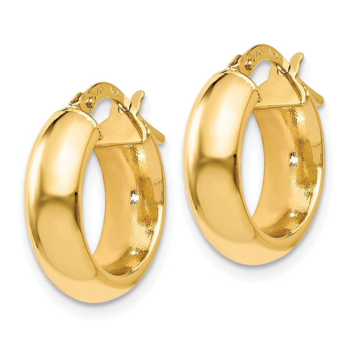 Lovely Rita's Earrings 14k Yellow Gold Hoop Earrings