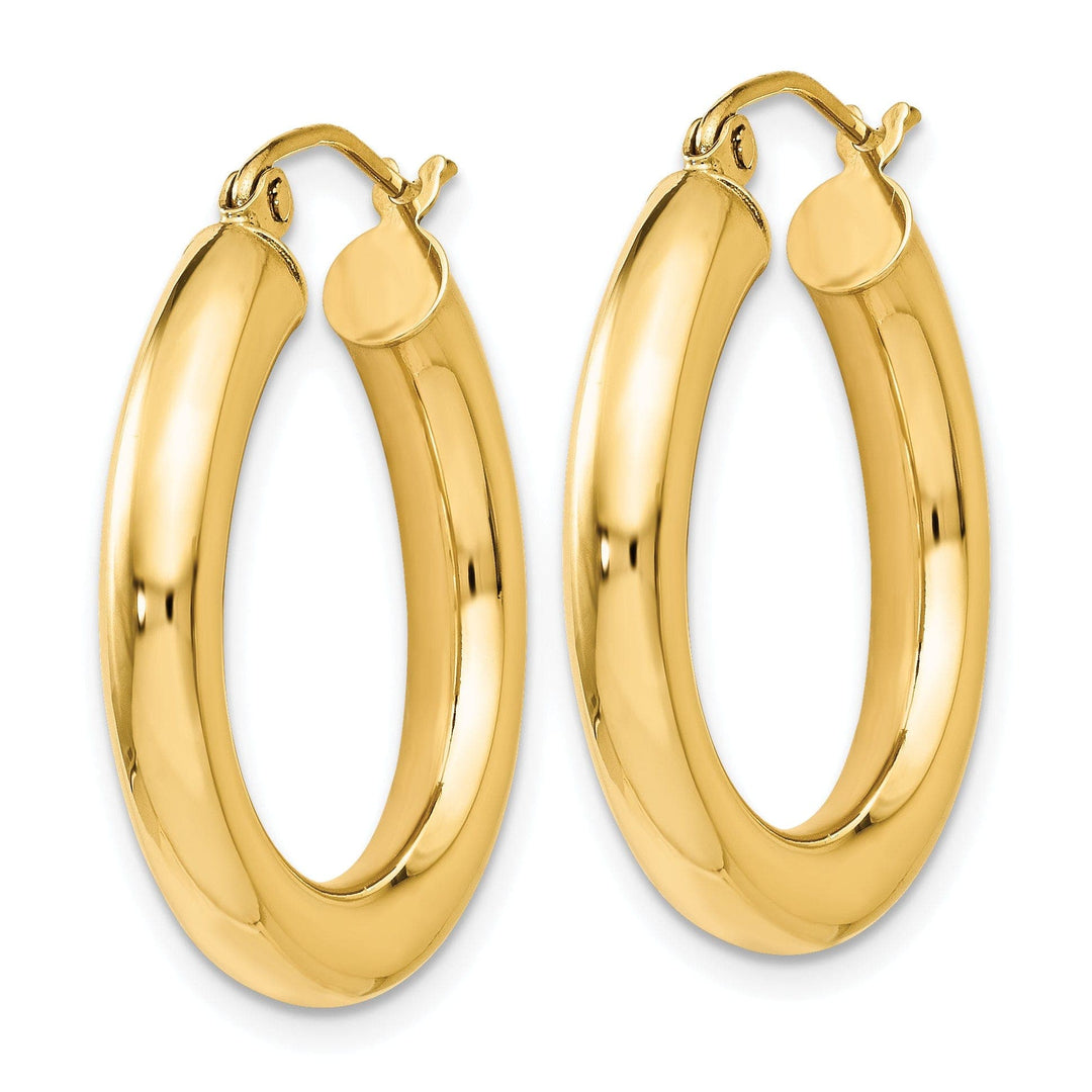 Lovely Rita's Earrings 14k Yellow Gold Lightweight Hoop Earrings
