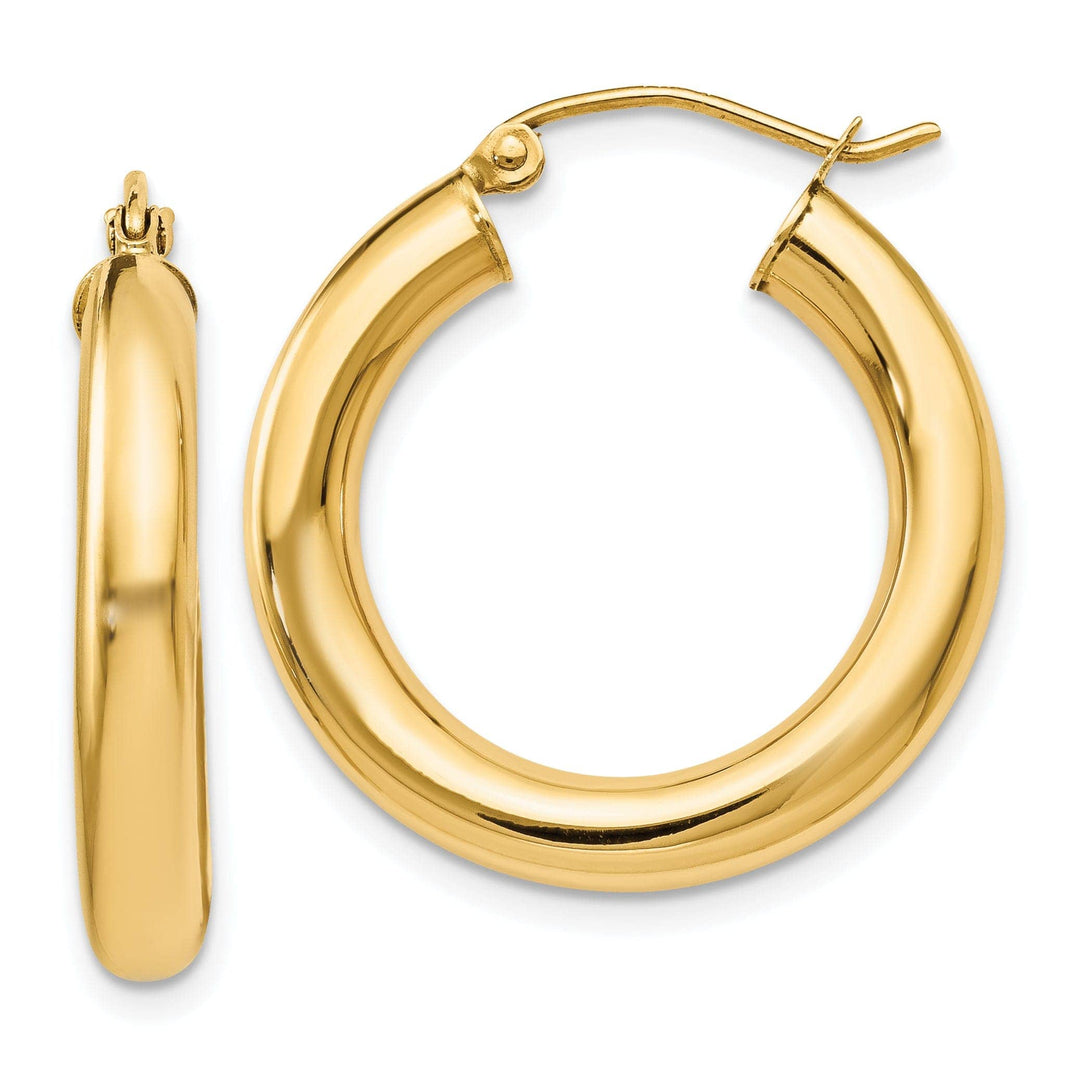 Lovely Rita's Earrings 14k Yellow Gold Lightweight Hoop Earrings