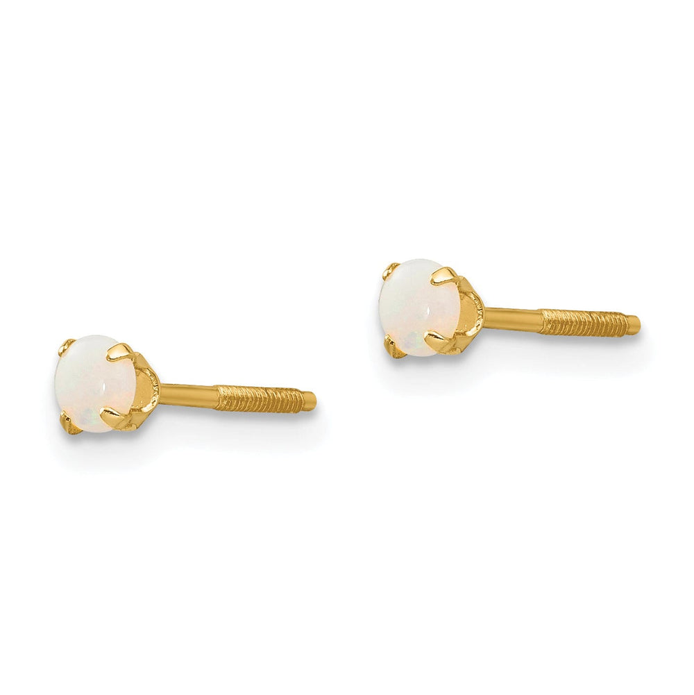 Lovely Rita's Earrings 14k Yellow Gold Madi K Opal Earrings