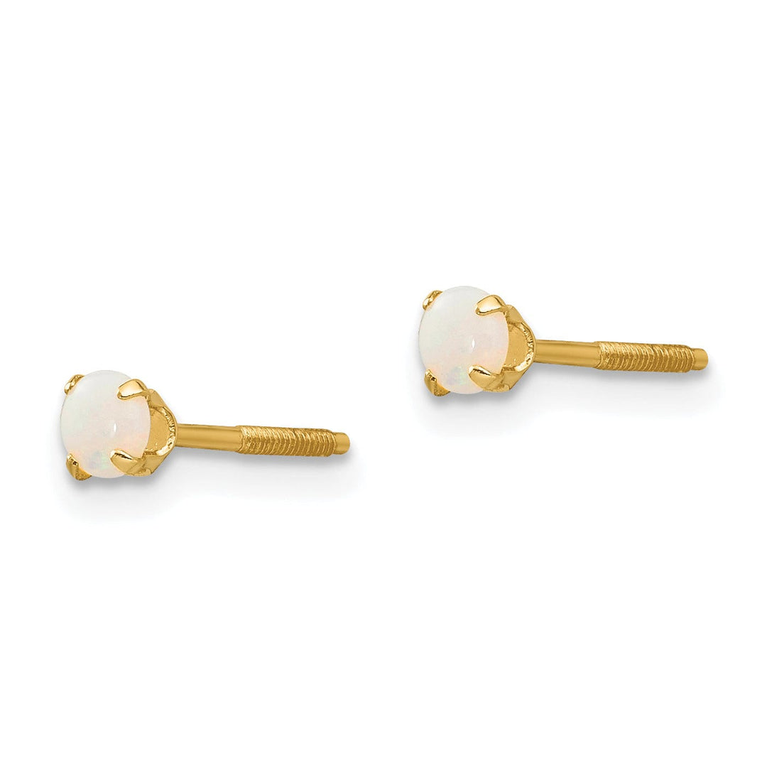 Lovely Rita's Earrings 14k Yellow Gold Madi K Opal Earrings
