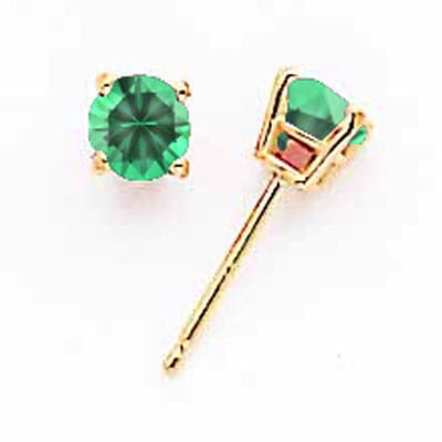 Lovely Rita's Earrings 14k Yellow Gold Mount St. Helens Earring