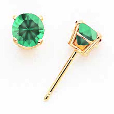 Lovely Rita's Earrings 14k Yellow Gold Mount St. Helens Earring