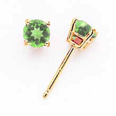 Lovely Rita's Earrings 14k Yellow Gold Peridot Earring