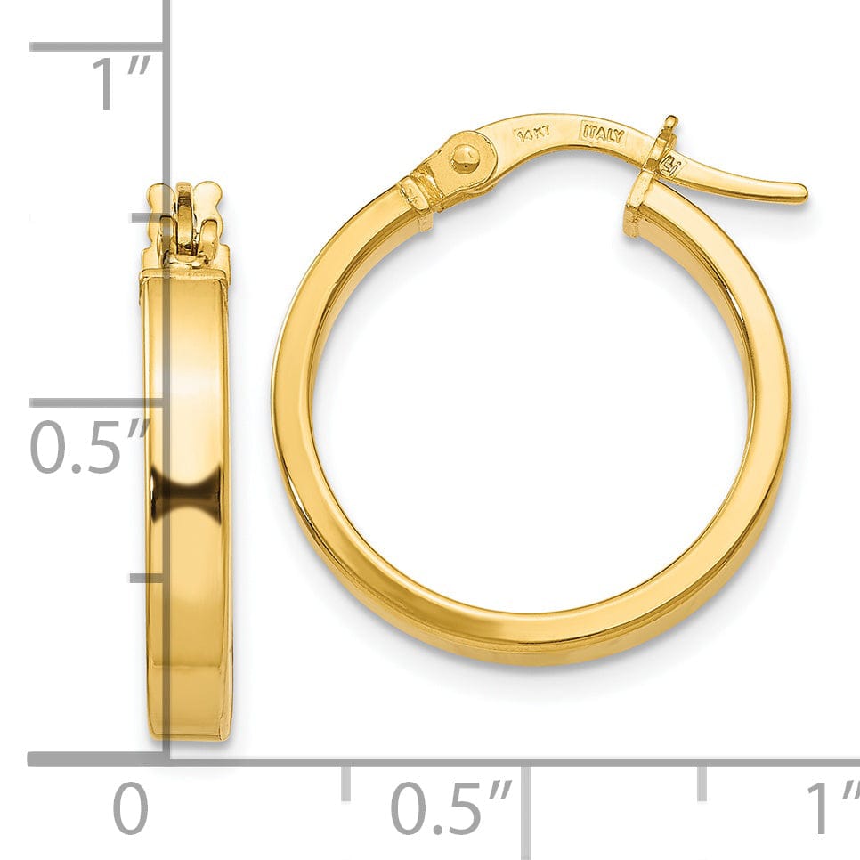 Lovely Rita's Earrings 14k Yellow Gold Polished Earrings