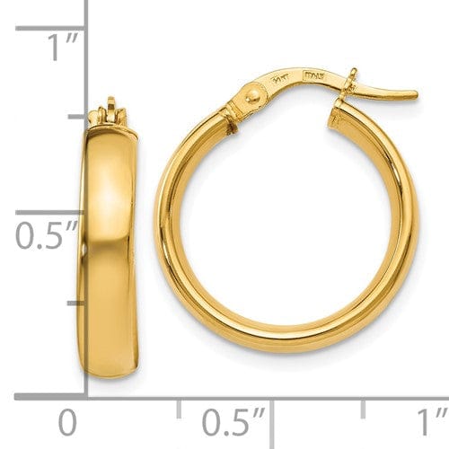 Lovely Rita's Earrings 14k Yellow Gold Polished Earrings