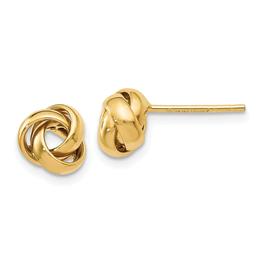 Lovely Rita's Earrings 14k Yellow Gold Post Earrings