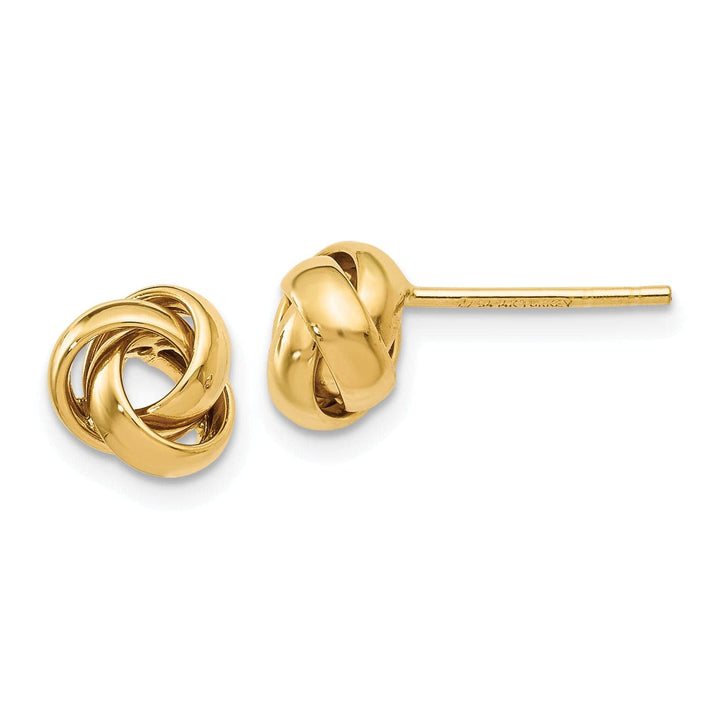 Lovely Rita's Earrings 14k Yellow Gold Post Earrings