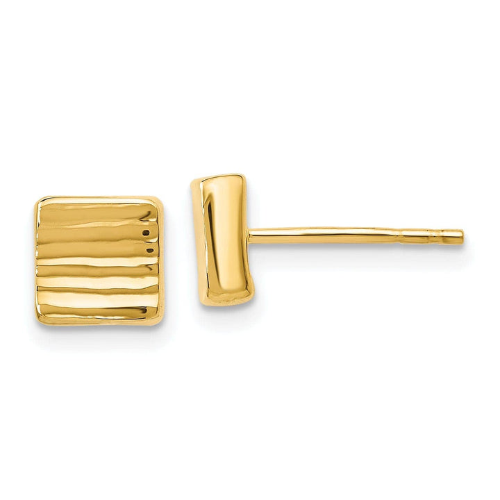 Lovely Rita's Earrings 14k Yellow Gold Post Earrings