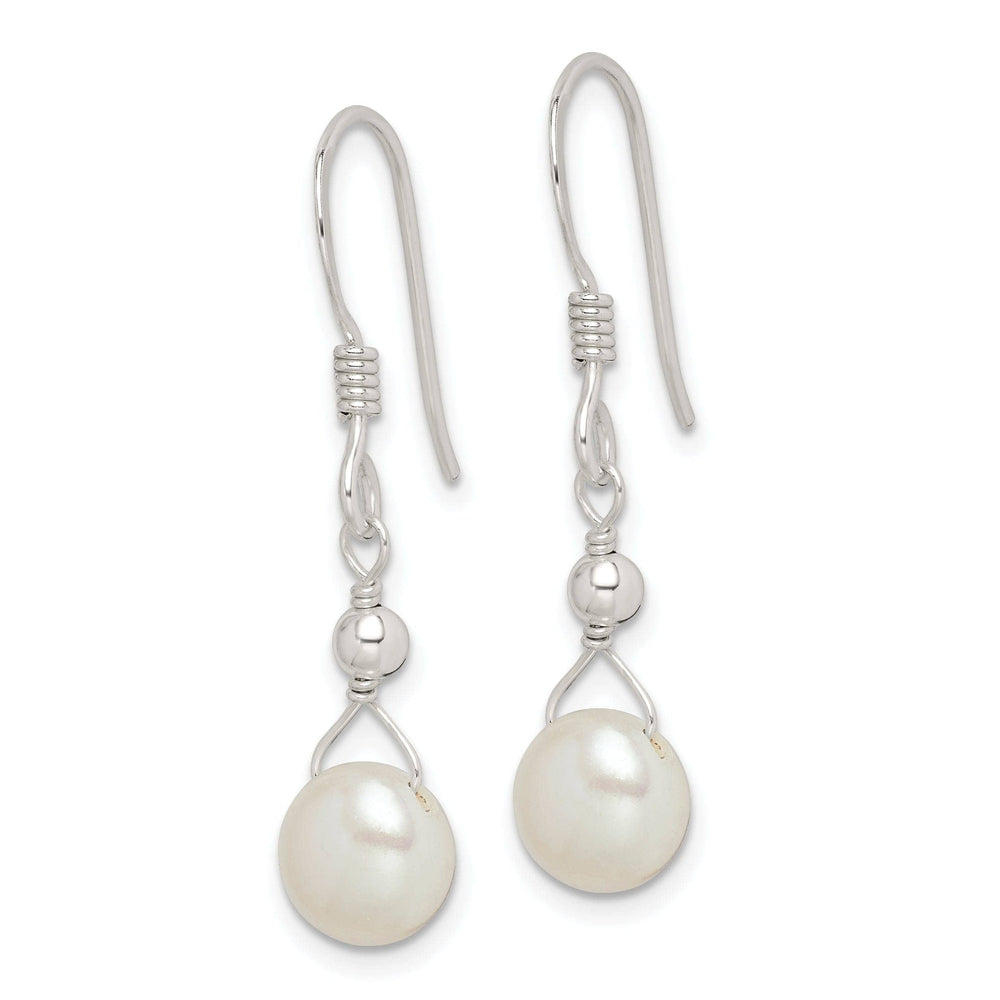 Lovely Rita's Earrings Silver Fresh Water Pearl Dangle Earrings