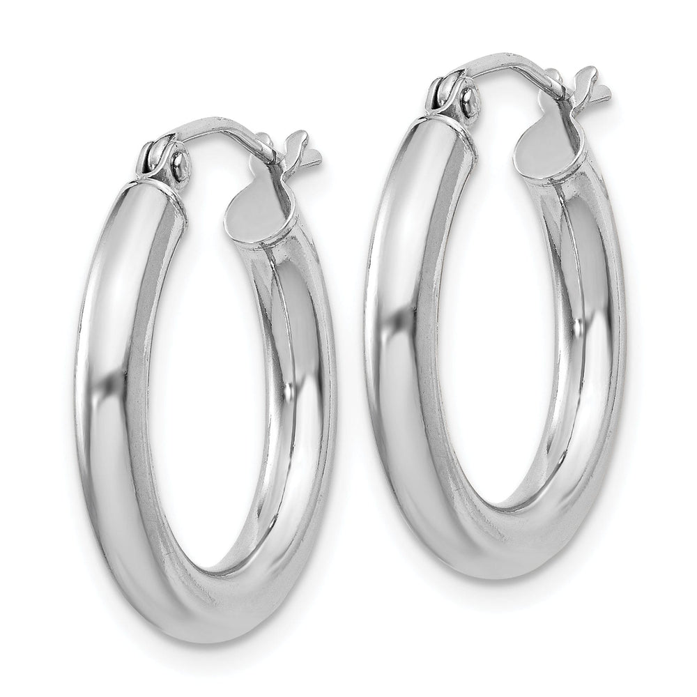Lovely Rita's Earrings Silver Hollow Round Hoop Hinged Earrings