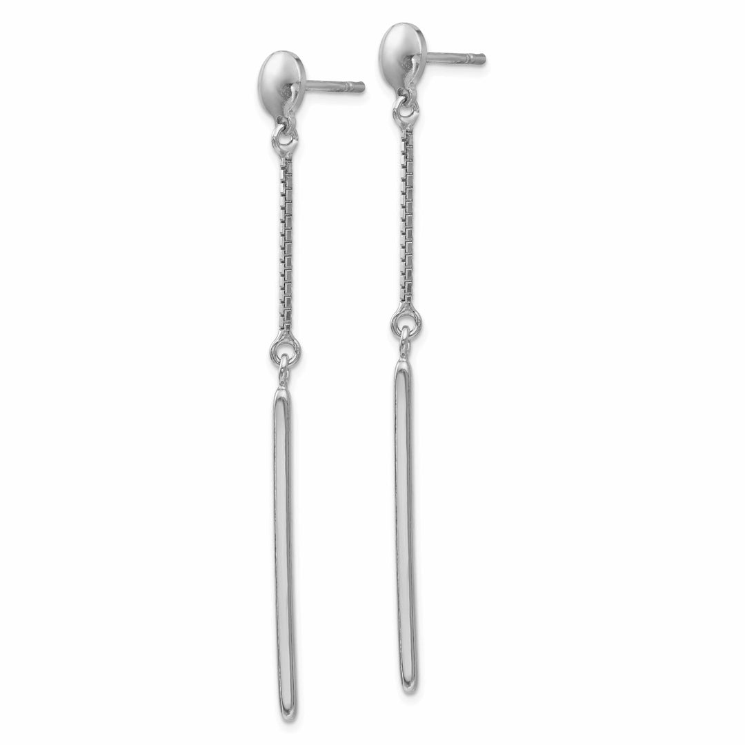 Lovely Rita's Earrings Silver Polished Post Dangle Earrings