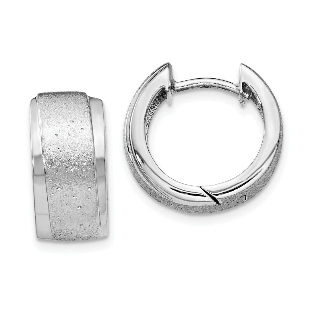 Lovely Rita's Earrings Silver Radiant Essence Hoop Earrings