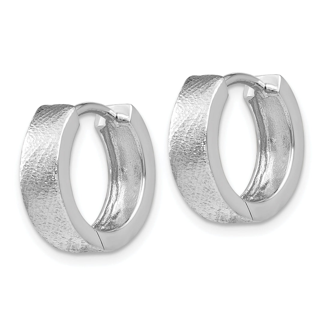 Lovely Rita's Earrings Silver Radiant Essence Huggie Hoop Earrings