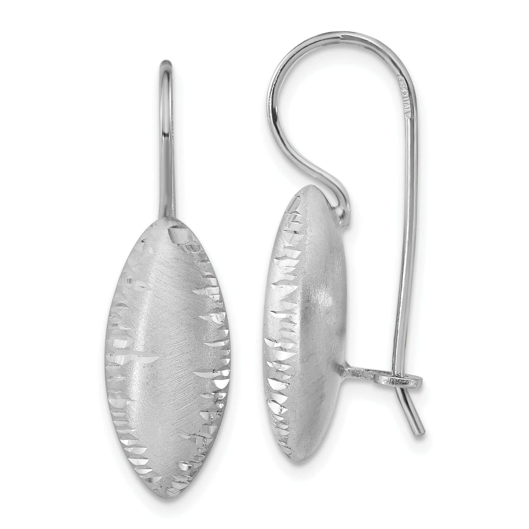 Lovely Rita's Earrings Silver Radiant Essence Rhodium D.C Earrings