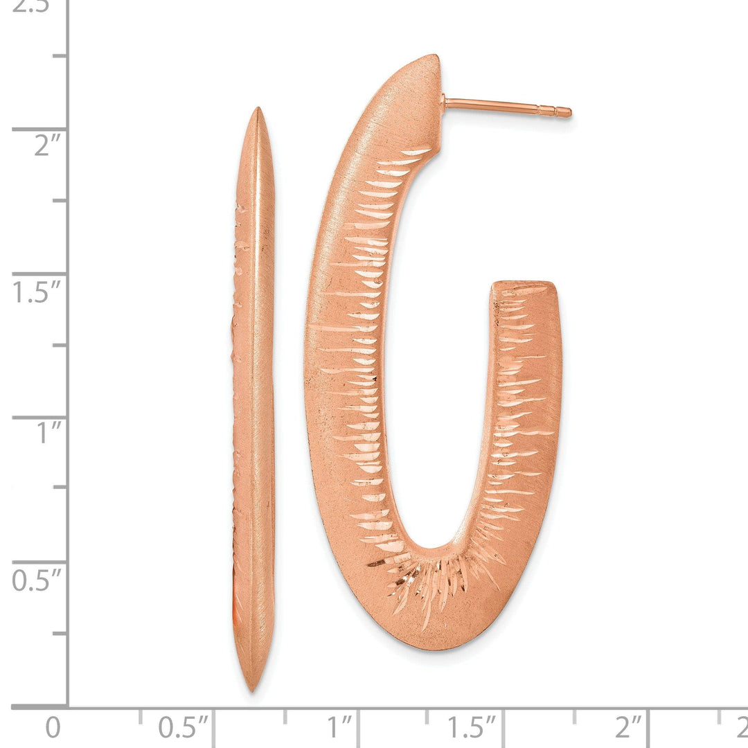 Lovely Rita's Earrings Silver Radiant Essence Rose Gold Earrings