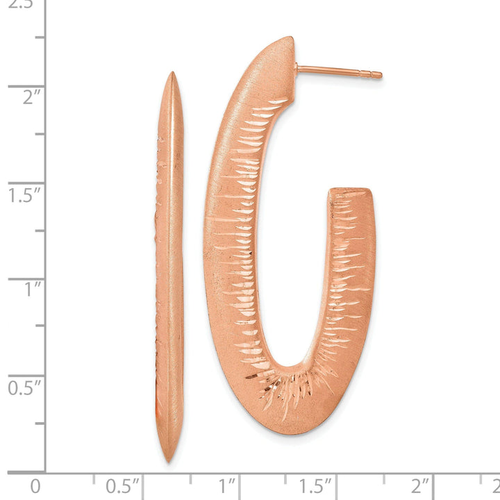 Lovely Rita's Earrings Silver Radiant Essence Rose Gold Earrings