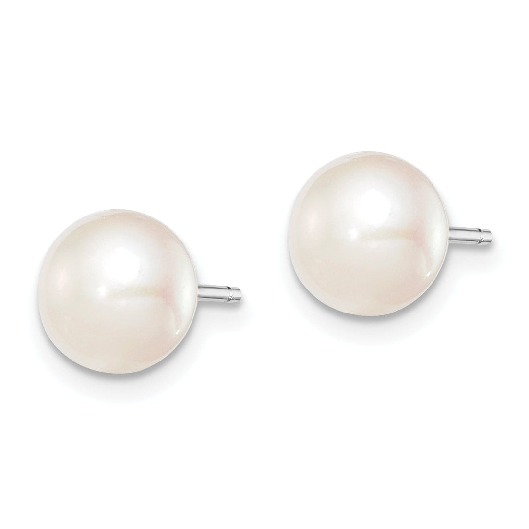 Lovely Rita's Earrings Silver White Fresh Water Cultured Pearl Earring