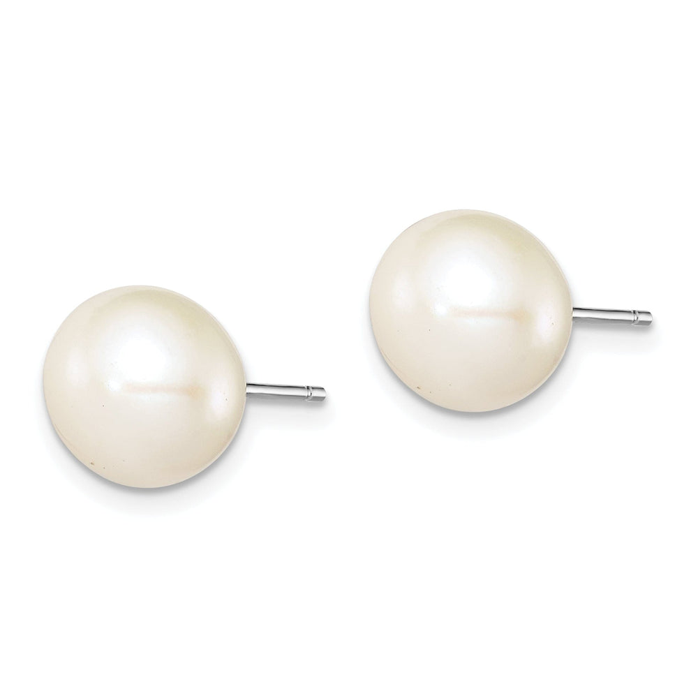 Lovely Rita's Earrings Silver White Fresh Water Cultured Pearl Earring