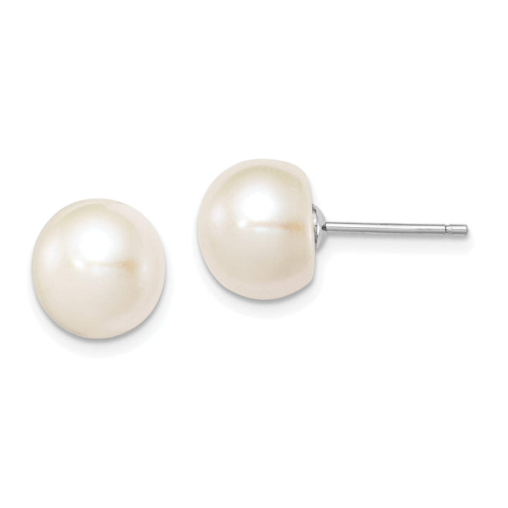 Lovely Rita's Earrings Silver White Fresh Water Cultured Pearl Earring