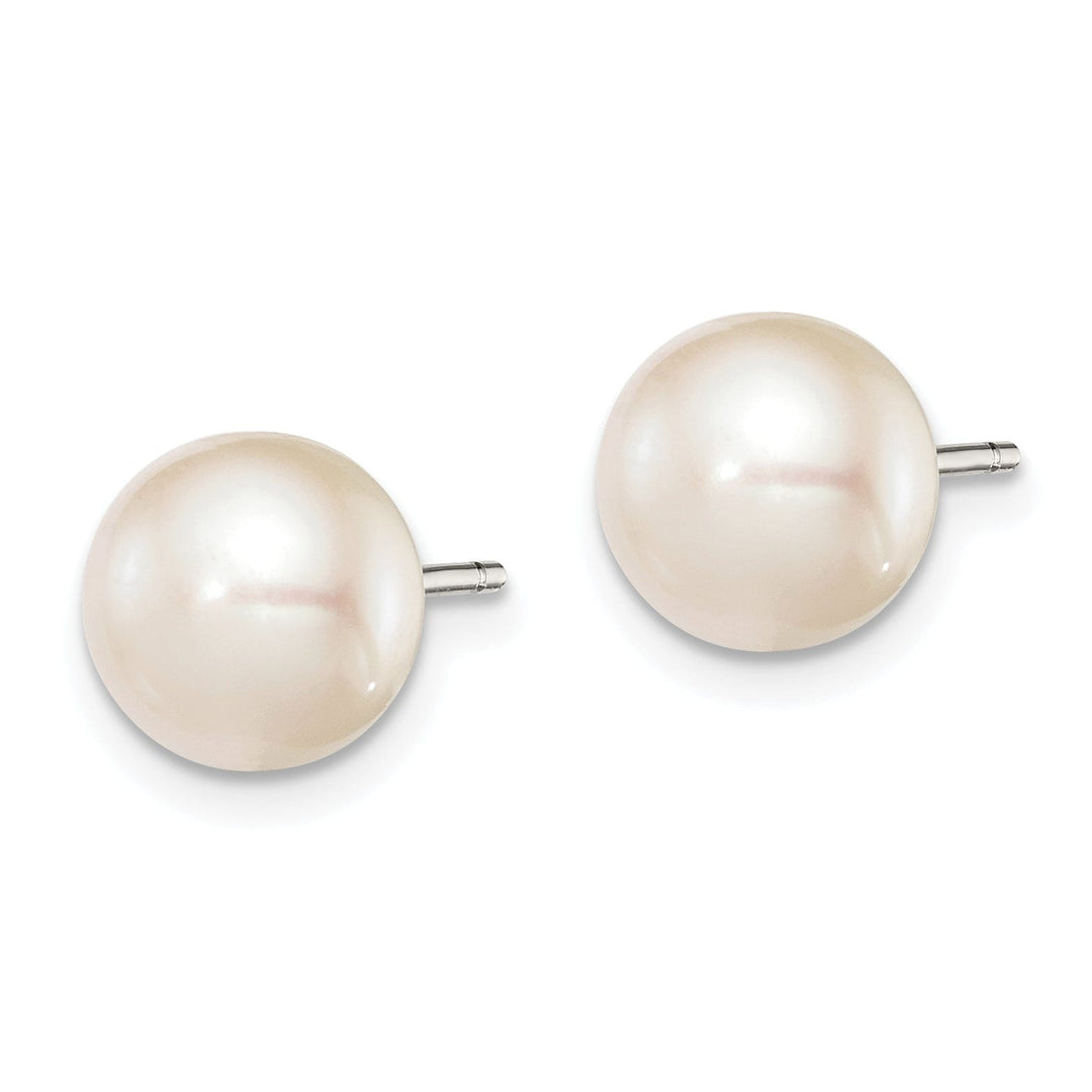 Lovely Rita's Earrings Silver White Fresh Water Cultured Pearl Earring