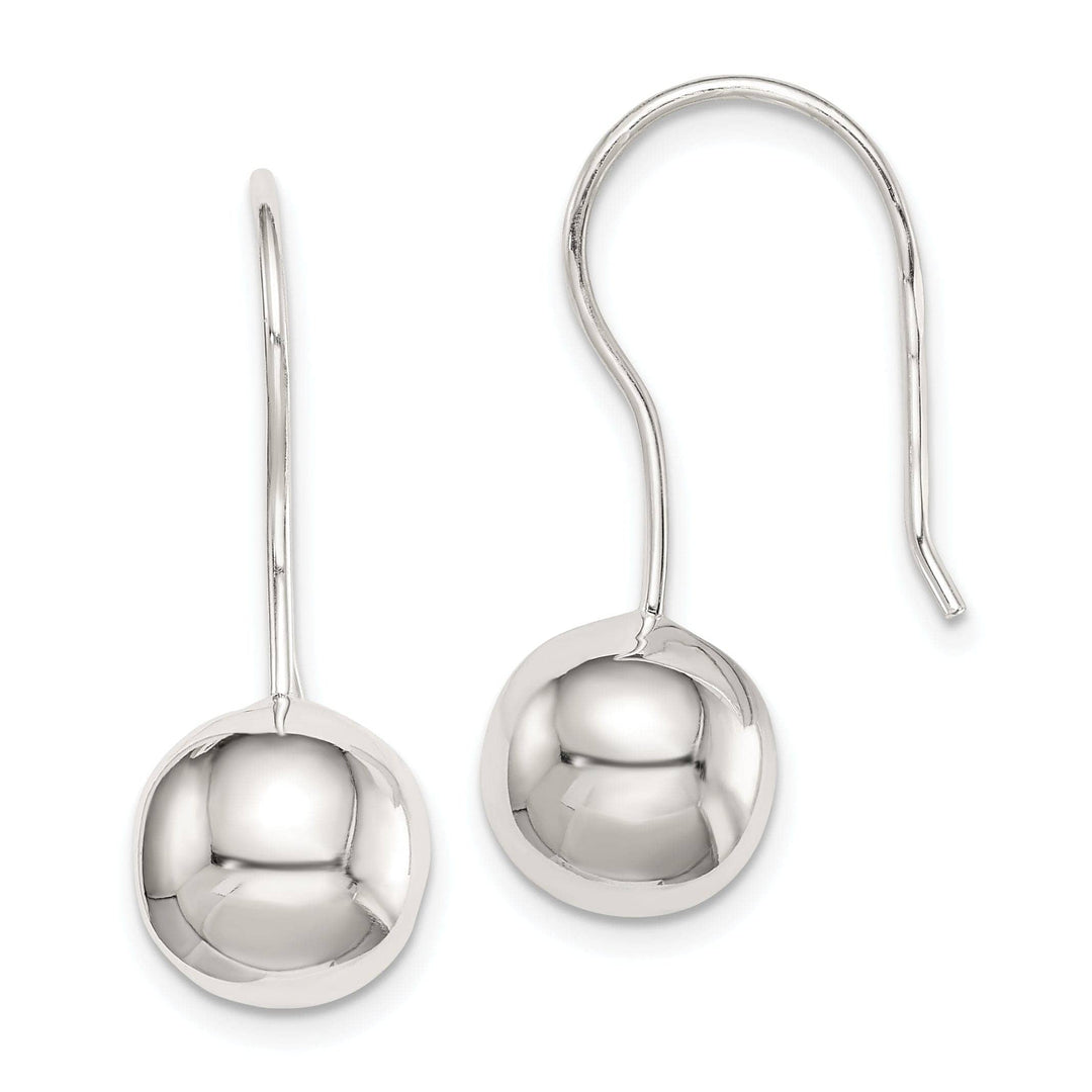 Lovely Rita's Earrings Sterling Silver 10MM Ball Earrings