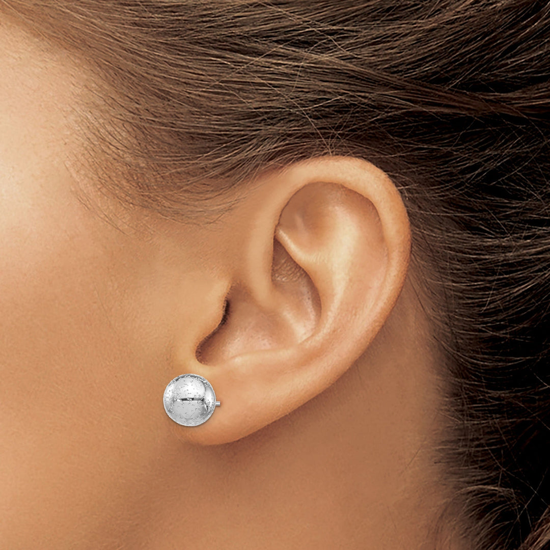 Lovely Rita's Earrings Sterling Silver 10mm Ball Post Earrings
