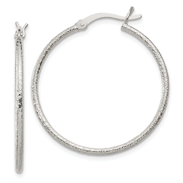 Lovely Rita's Earrings Sterling Silver 30MM Hoop Earrings