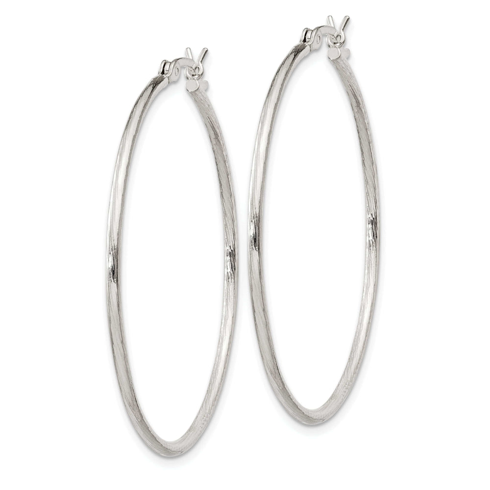 Lovely Rita's Earrings Sterling Silver 40MM Hoop Earrings
