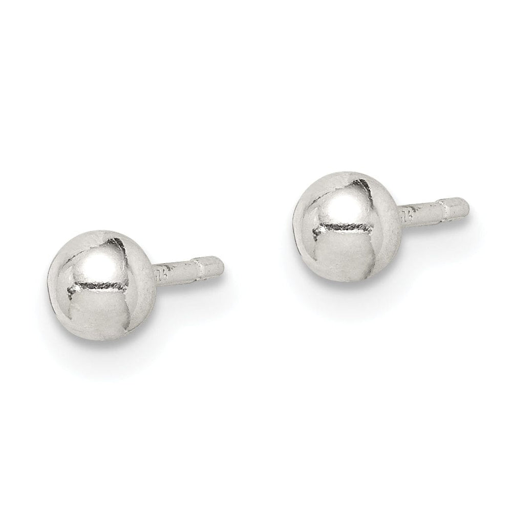 Lovely Rita's Earrings Sterling Silver 4MM Ball Post Earrings