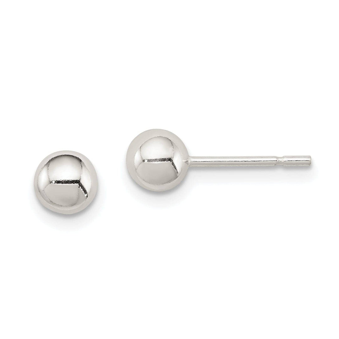 Lovely Rita's Earrings Sterling Silver 5MM Ball Earrings