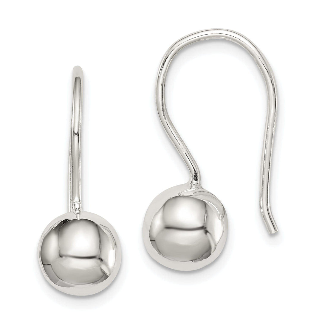 Lovely Rita's Earrings Sterling Silver 8MM Ball Earrings