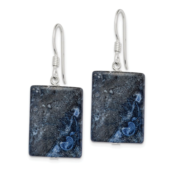 Lovely Rita's Earrings Sterling Silver Blue Lepidolite Drop Earrings