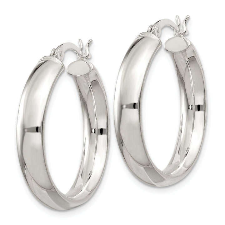 Lovely Rita's Earrings Sterling Silver Classic Hoop Earrings