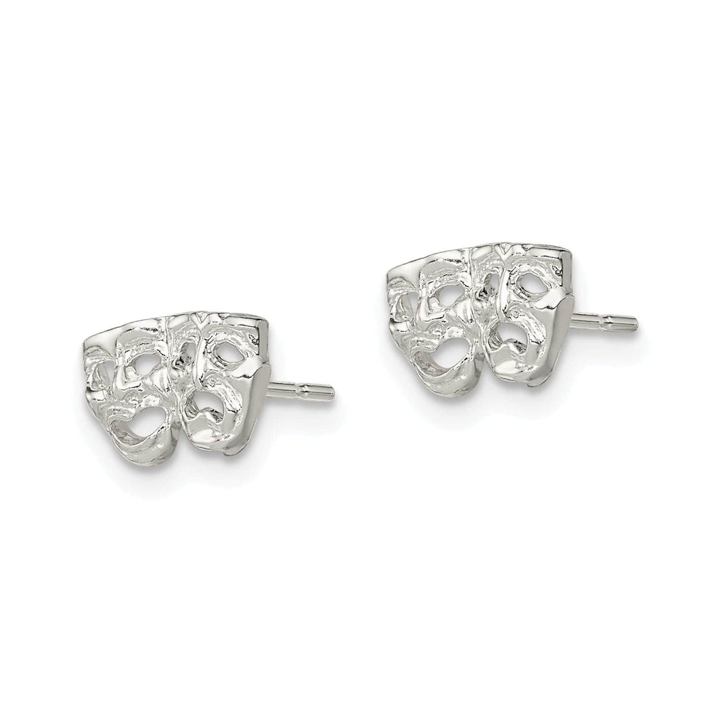 Lovely Rita's Earrings Sterling Silver Comedy/tragedy Mini Earrings