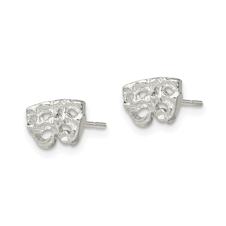 Lovely Rita's Earrings Sterling Silver Comedy/tragedy Mini Earrings