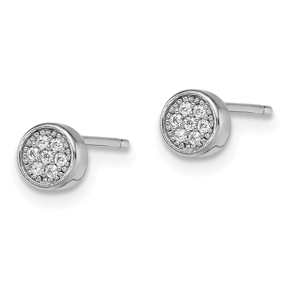 Lovely Rita's Earrings Sterling Silver Cubic Zirconia Post Earrings
