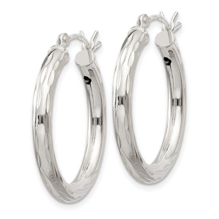 Lovely Rita's Earrings Sterling Silver D.C Satin Polished Earrings