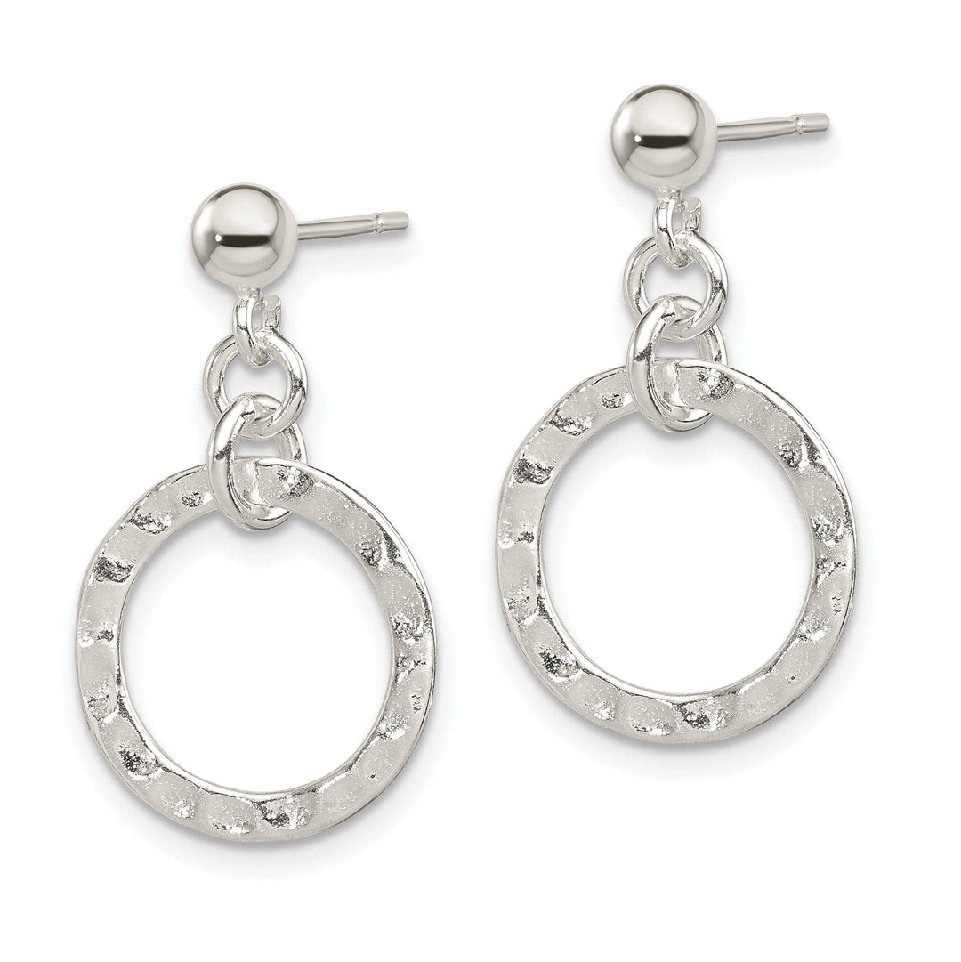 Lovely Rita's Earrings Sterling Silver Dangling Circle Earring