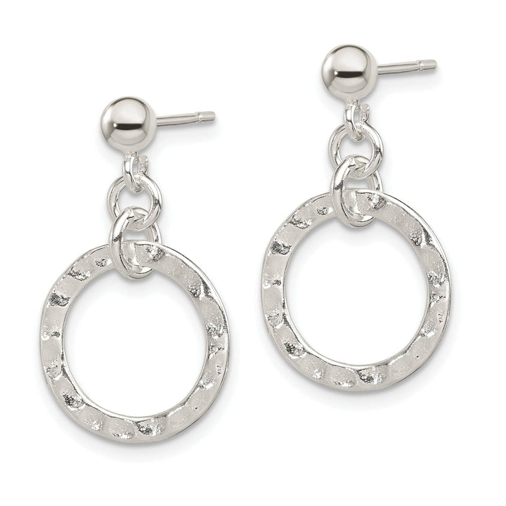 Lovely Rita's Earrings Sterling Silver Dangling Circle Earring