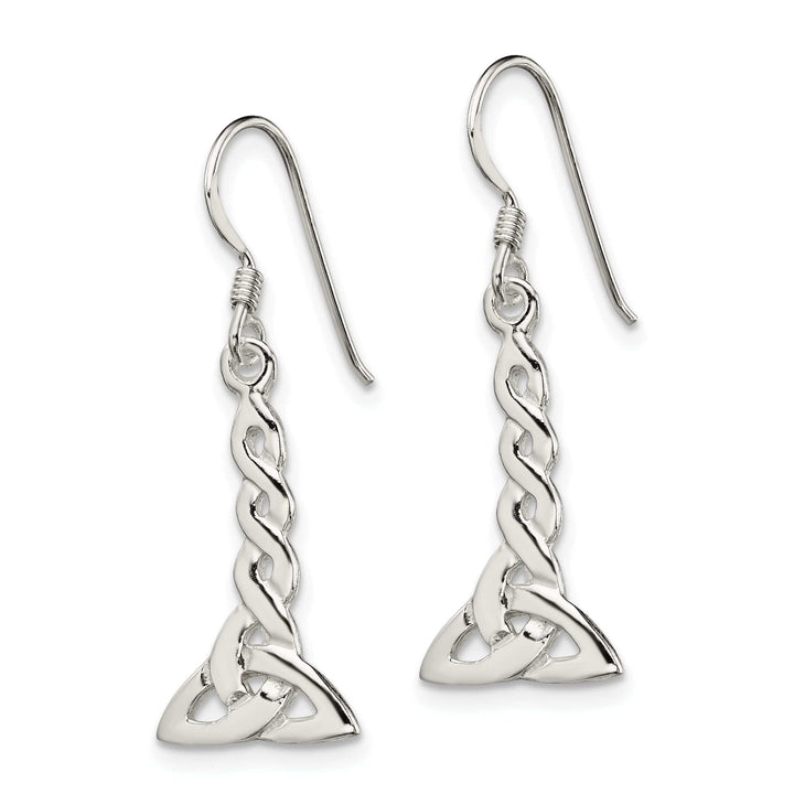 Lovely Rita's Earrings Sterling Silver Decending Celtic Dangle Earrings