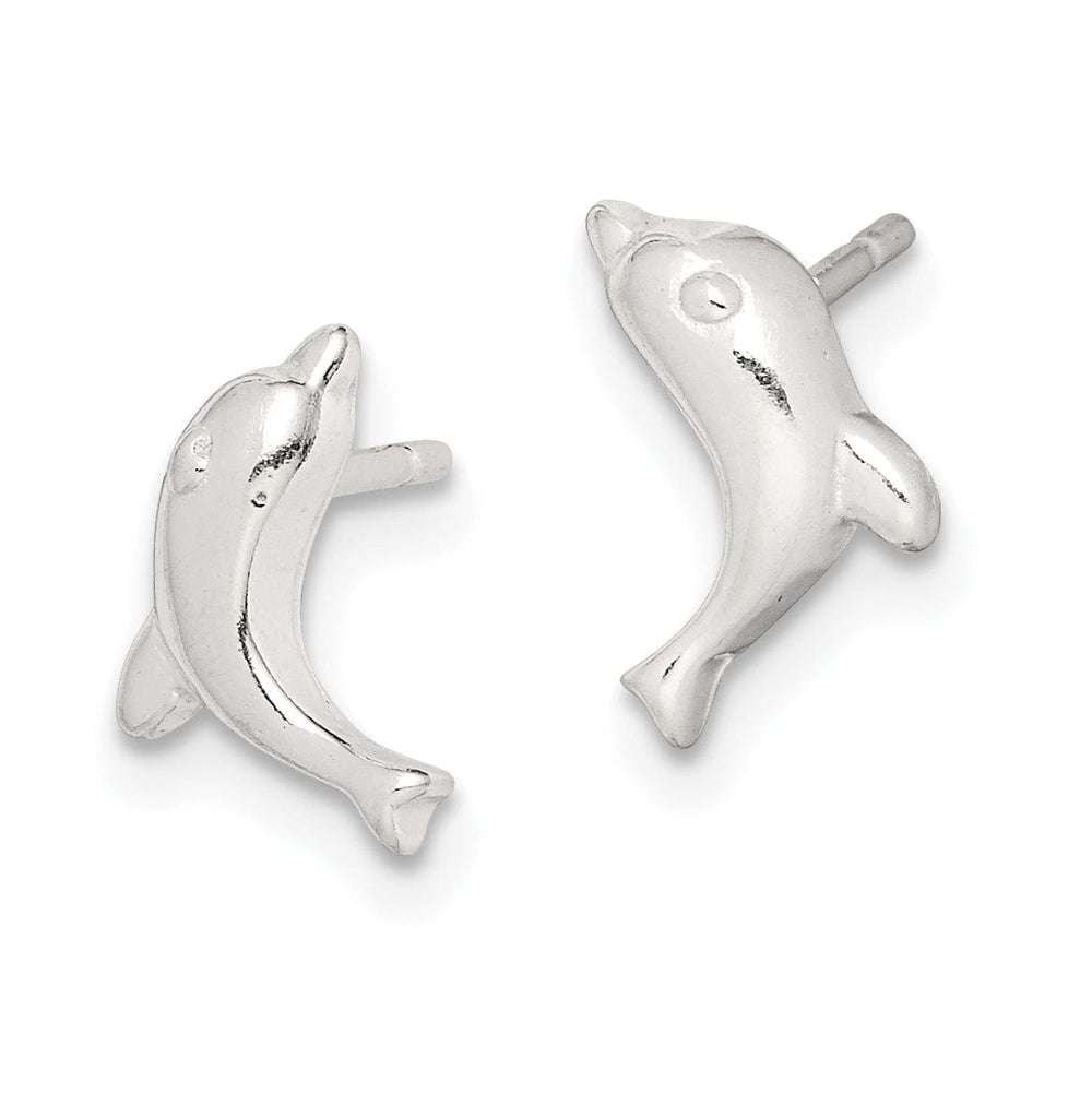 Lovely Rita's Earrings Sterling Silver Dolphin Mini Earring