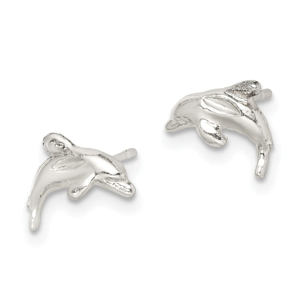 Lovely Rita's Earrings Sterling Silver Dolphin Mini Earrings