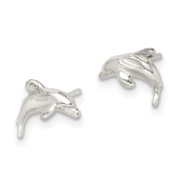 Lovely Rita's Earrings Sterling Silver Dolphin Mini Earrings