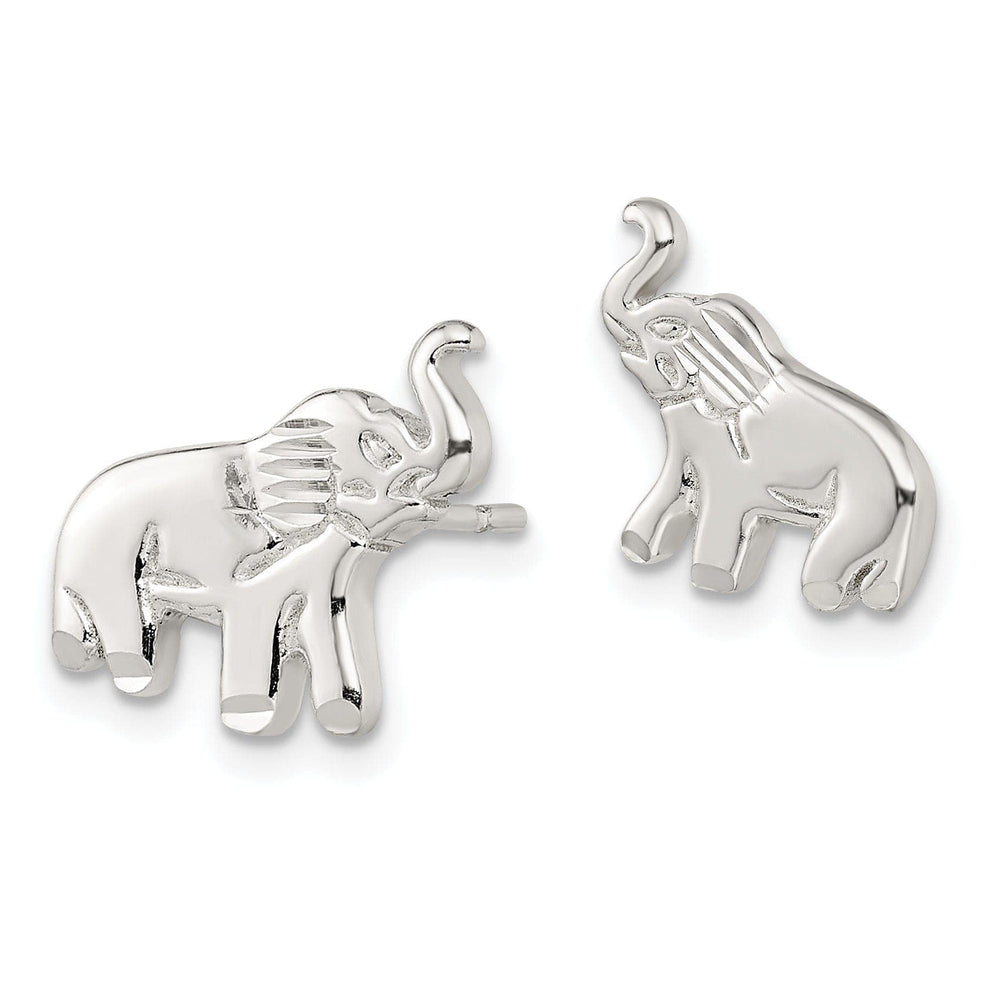 Lovely Rita's Earrings Sterling Silver Elephant Post Earrings