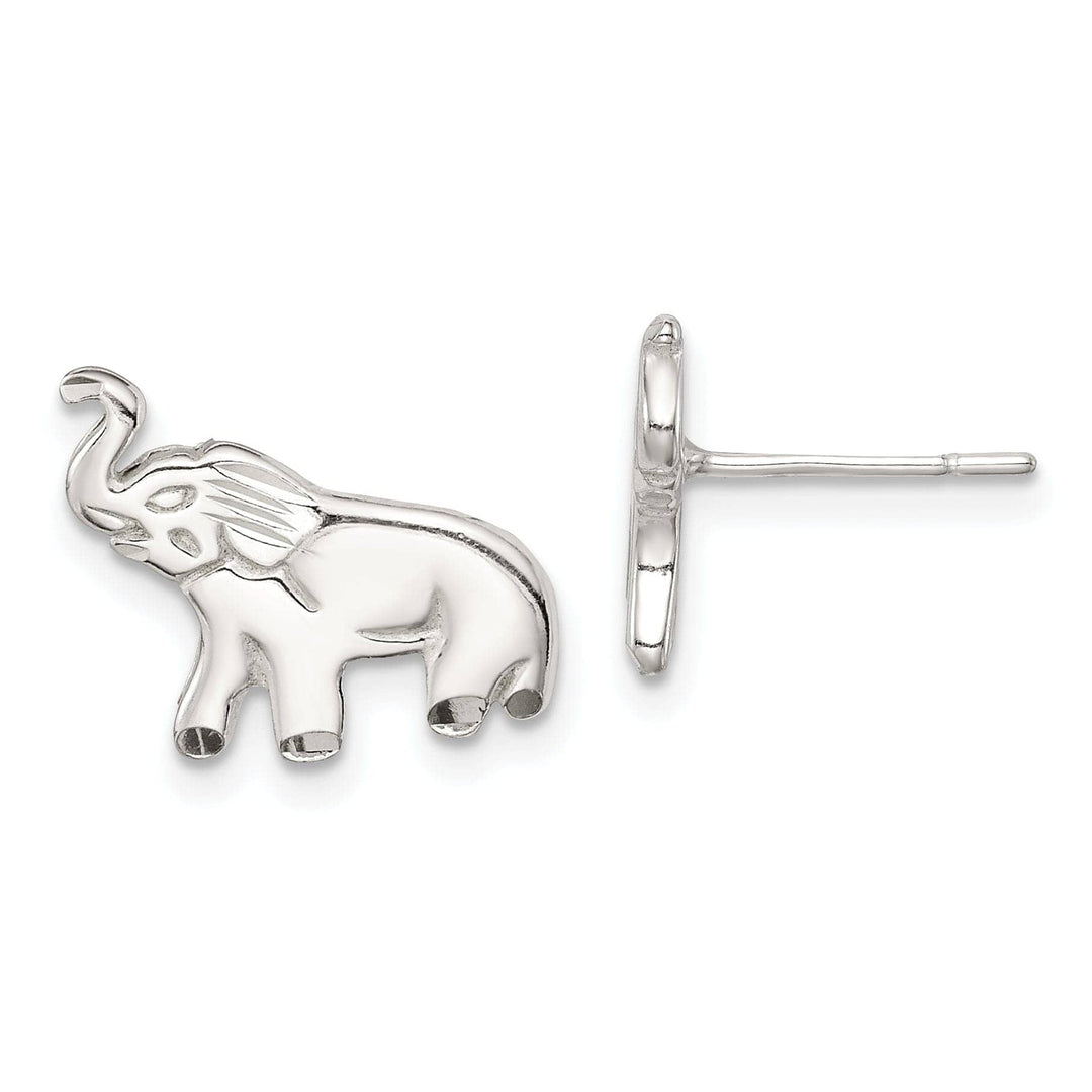 Lovely Rita's Earrings Sterling Silver Elephant Post Earrings
