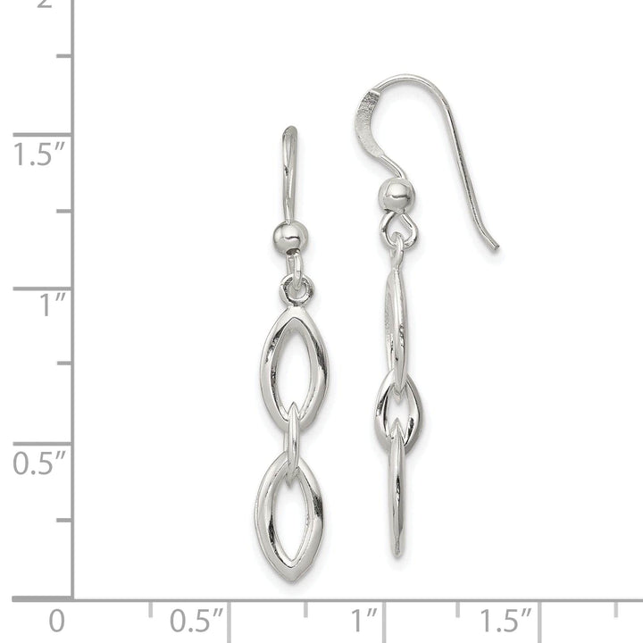 Lovely Rita's Earrings Sterling Silver Fancy Dangle Earrings